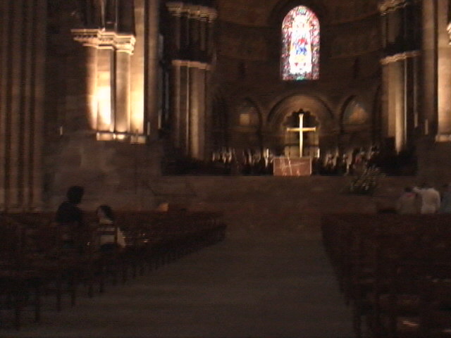 教会の中、夏休み、家族旅行、スイス、パリ、ストラスブール、コルマール、アルザス、ツェルマット、アルプス、ハイキング、レンタカー、ヨーロッパ